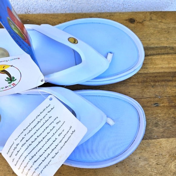 Hawaiian Jellys Ultra Comfort Kea Haú Unisex Sandals Men's Size 8 - Picture 12 of 16